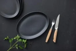 Morsø Foresta Steak bestiksæt 8 dele Eg/Rustfrit stål