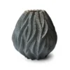 Morsø vase flame 23 cm grå
