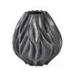 Morsø vase flame 23 cm Sort