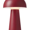 Move Genopladelig bordlampe vinrød