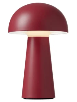 Move Genopladelig bordlampe vinrød