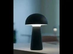 Move Genopladelig bordlampe vinrød