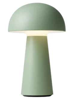 Move Genopladelig bordlampe støvet grøn