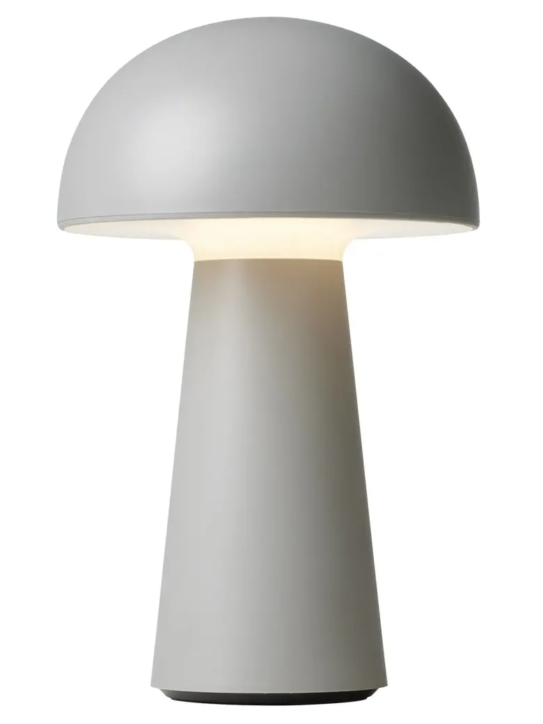 Move Genopladelig bordlampe grå