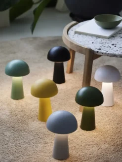 Move Genopladelig bordlampe hvid