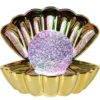 Musling glitter 17,6x12,6x14,8 cm guld/guld inkl. USB-ledning