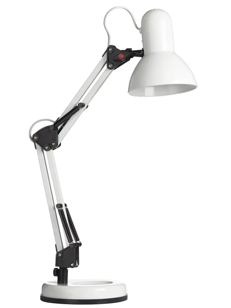 Nielsen Light Alba Arkitektbordlampe Hvid