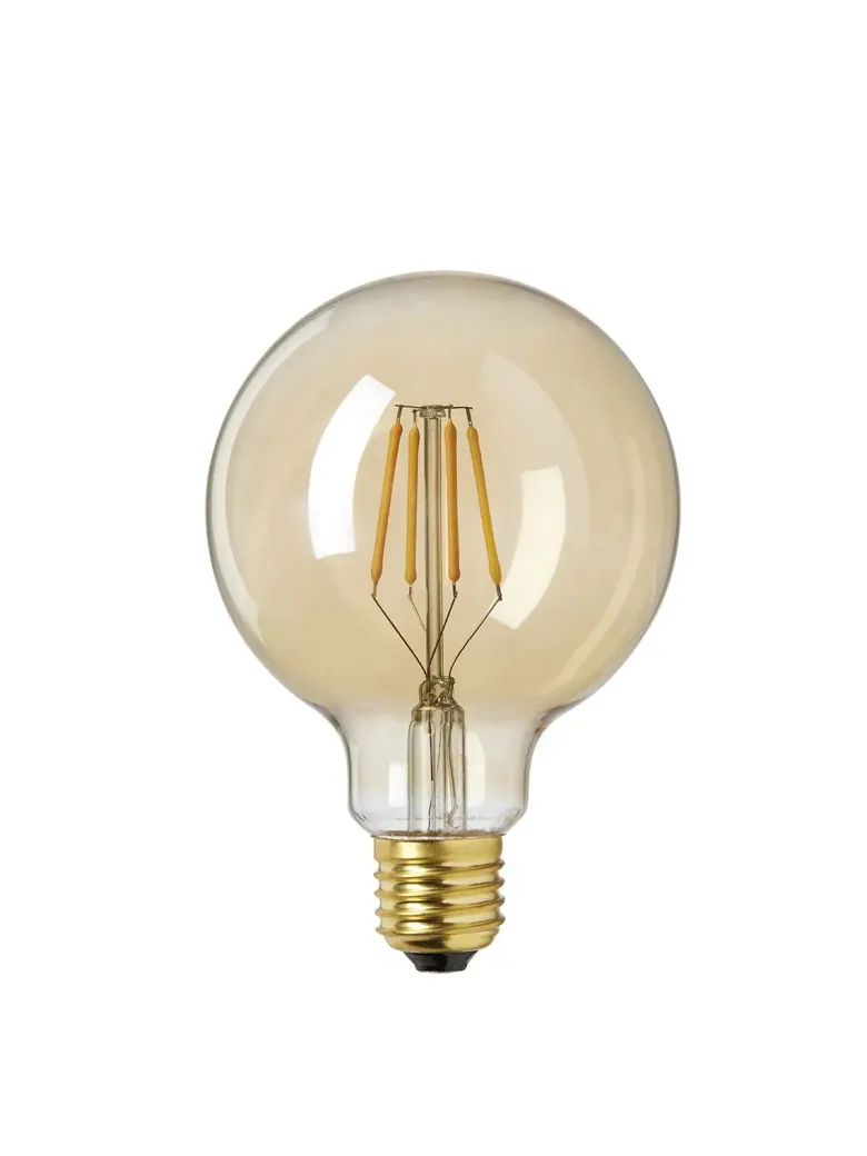 Nielsen Light Basic Globepære Gyldent glas Ø9,5 cm