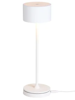 Nielsen Light Bistro Genopladelig Bordlampe Hvid