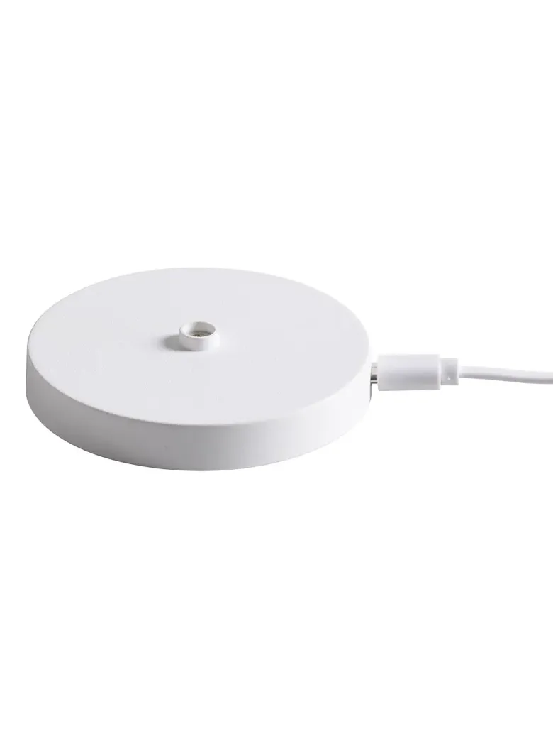 Nielsen Light Bistro Genopladelig Bordlampe Hvid