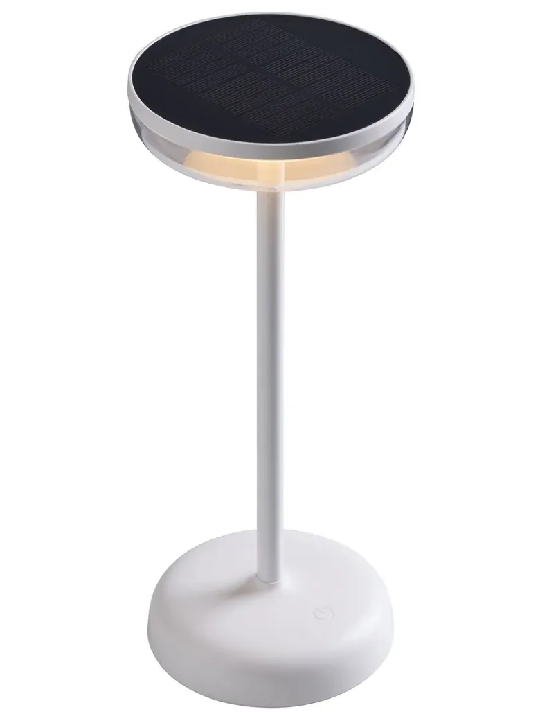 Nielsen Light Breeze Solcelle Bordlampe Hvid