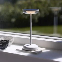 Nielsen Light Breeze Solcelle Bordlampe Hvid