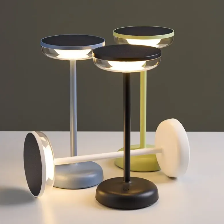 Nielsen Light Breeze Solcelle Bordlampe Hvid