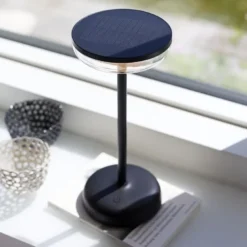 Nielsen Light Breeze Solcelle Bordlampe Sort