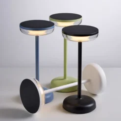 Nielsen Light Breeze Solcelle Bordlampe Støvet grøn