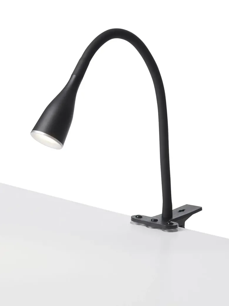 Nielsen Light Eye Klemmelampe Sort