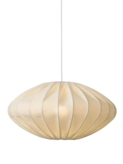 Nielsen Light Jasmin Pendel Hvid Ø50 cm m.Hvid stofledning