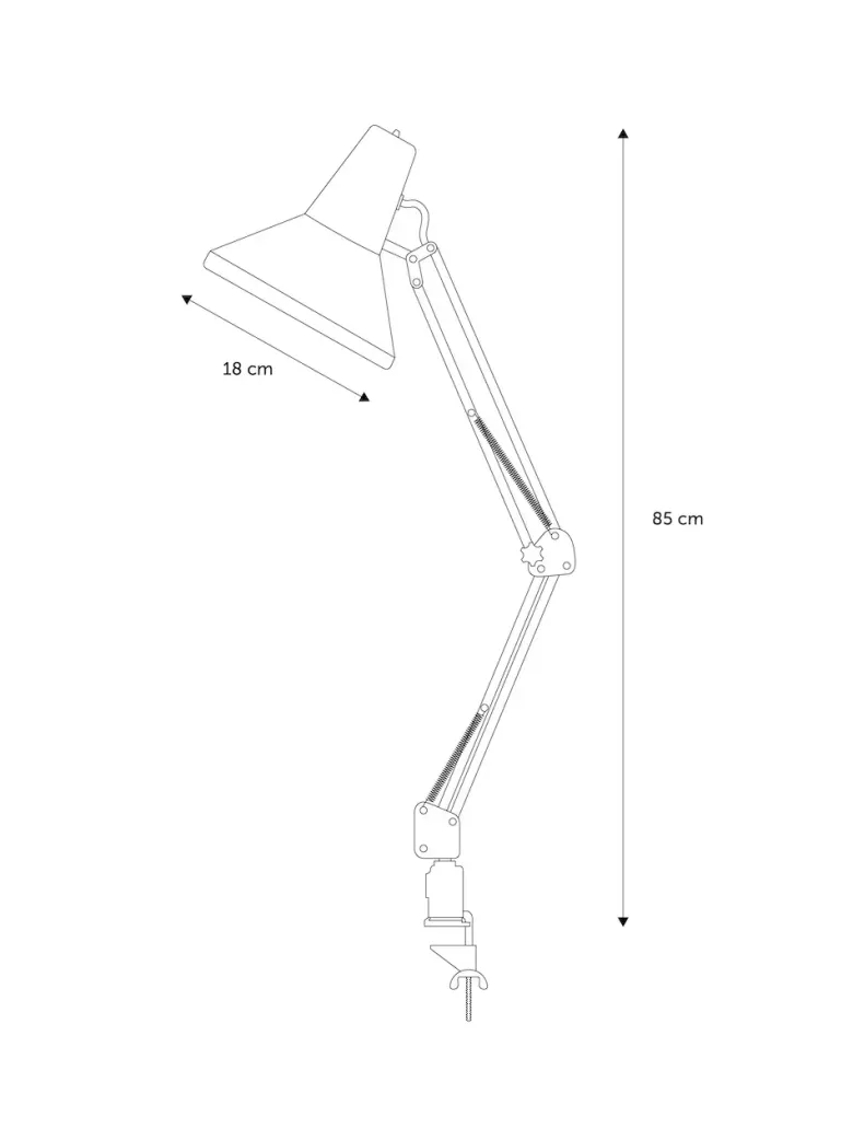 Nielsen Light Jensen Arkitektlampe Silver