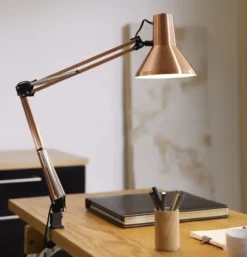 Nielsen Light Jensen Arkitektlampe Kobber