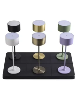 Nielsen Light Ladestation til 6 Bistro Lamper Sort