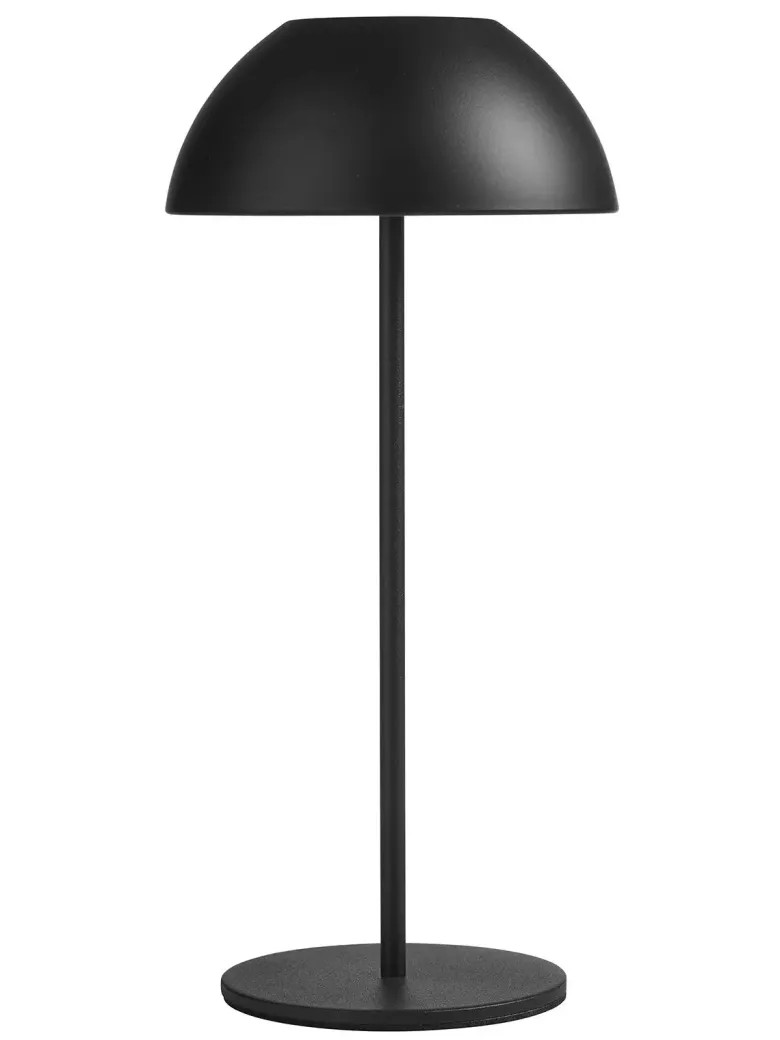 Nielsen Light Luna Genopladelig Bordlampe Sort