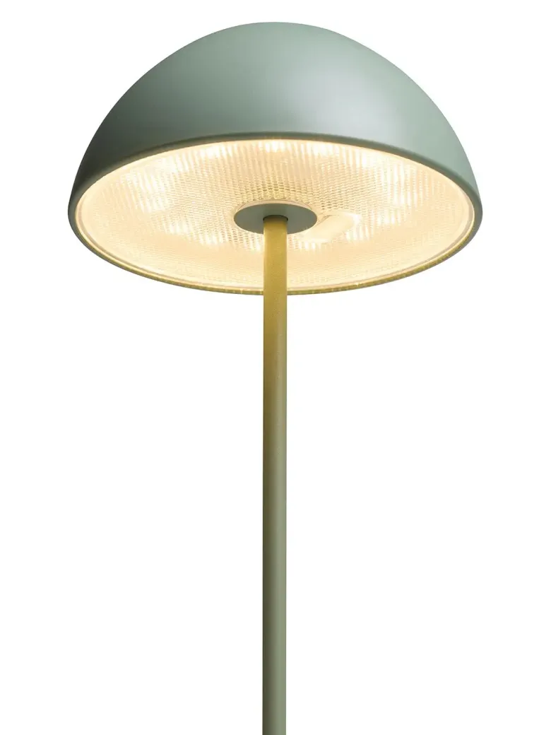 Nielsen Light Luna Genopladelig Bordlampe Støvet grøn