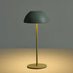 Nielsen Light Luna Genopladelig Bordlampe Støvet grøn