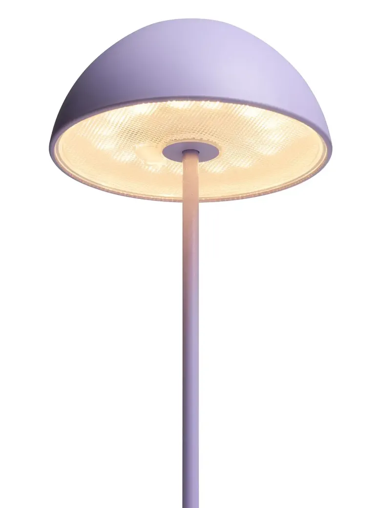 Nielsen Light Luna Genopladelig Bordlampe Støvet lilla