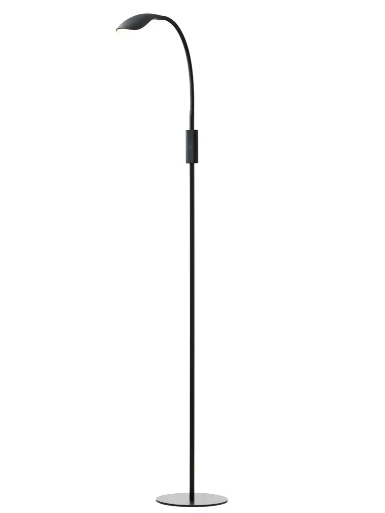 Nielsen Light Mamba Gulvlampe med lysdæmper Sort