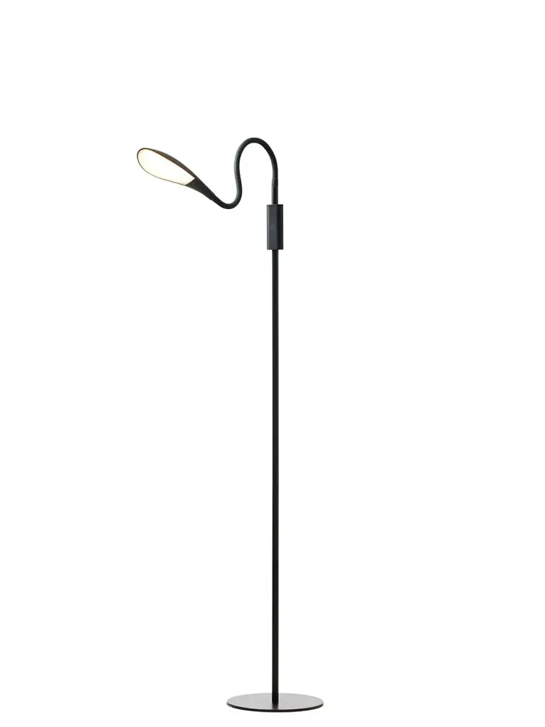 Nielsen Light Mamba Gulvlampe med lysdæmper Sort