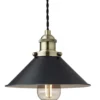 Nielsen Light Neksø Pendel Sort/Antik messing