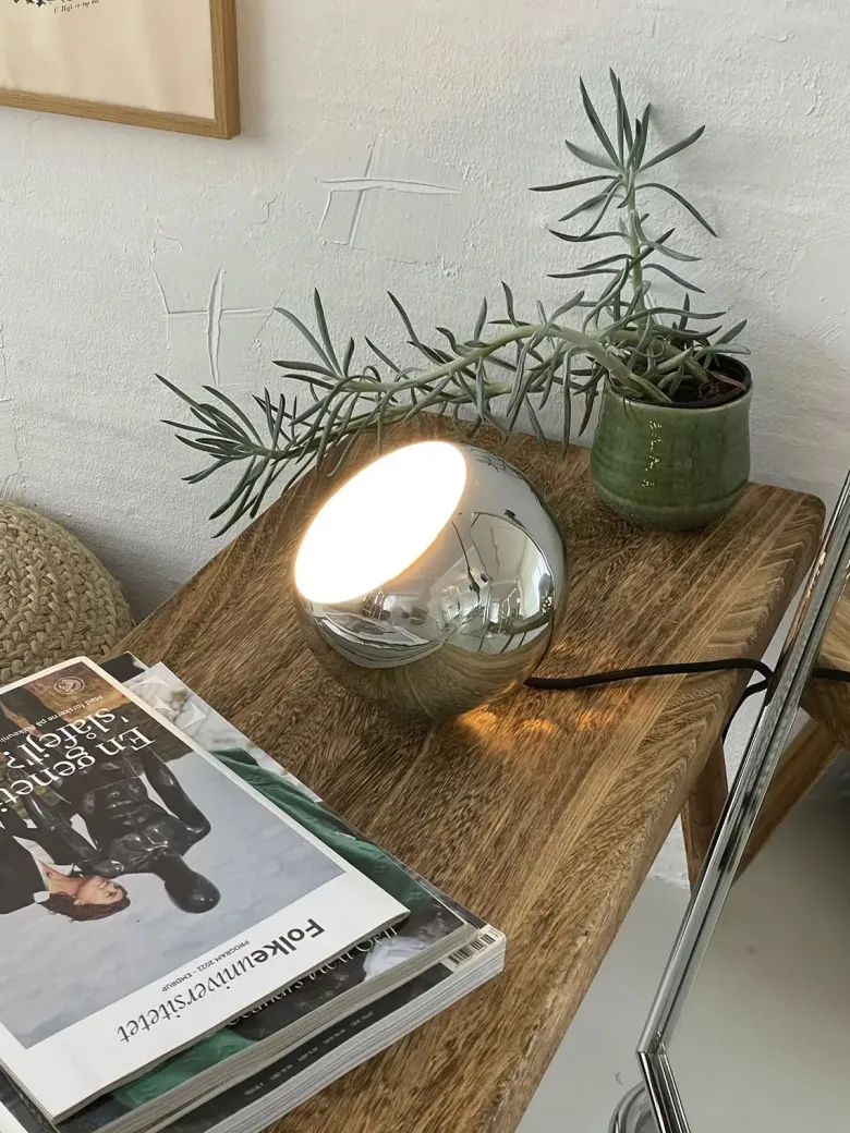 Nielsen Light Nice kuglependel krom Ø17 cm