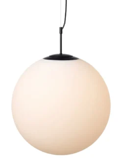 Nielsen Light Nora Cafependel Opal/Sort Ø50 cm
