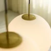 Nielsen Light Nora Cafependel Opal/messing Ø30 cm