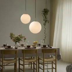 Nielsen Light Nora Cafependel Opal/messing Ø30 cm