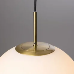 Nielsen Light Nora Cafependel Opal/messing Ø30 cm