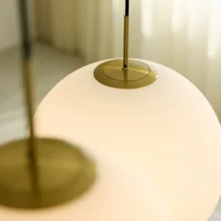 Nielsen Light Nora Cafependel Opal/messing Ø40 cm