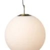 Nielsen Light Nora Cafependel opal/messing Ø50 cm