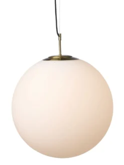 Nielsen Light Nora Cafependel opal/messing Ø50 cm