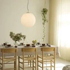 Nielsen Light Nora Cafependel opal/messing Ø50 cm