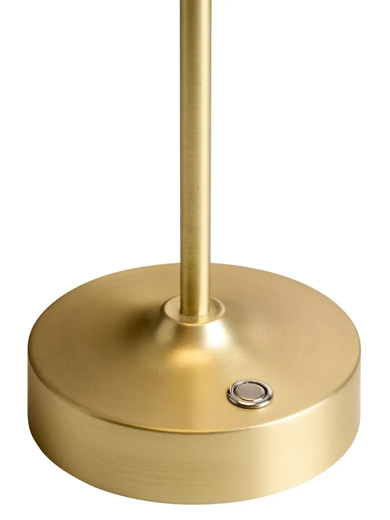 Nielsen Light Royal Genopladelig Bordlampe Sort/guld