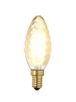Nielsen Light Snoet Kertepære Gyldent glas 4W