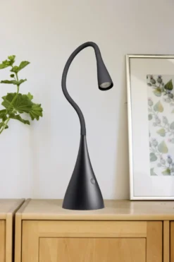 Nielsen Light Twist skrivebordslampe med lysdæmper Sort