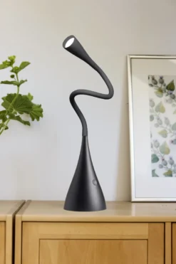 Nielsen Light Twist skrivebordslampe med lysdæmper Sort
