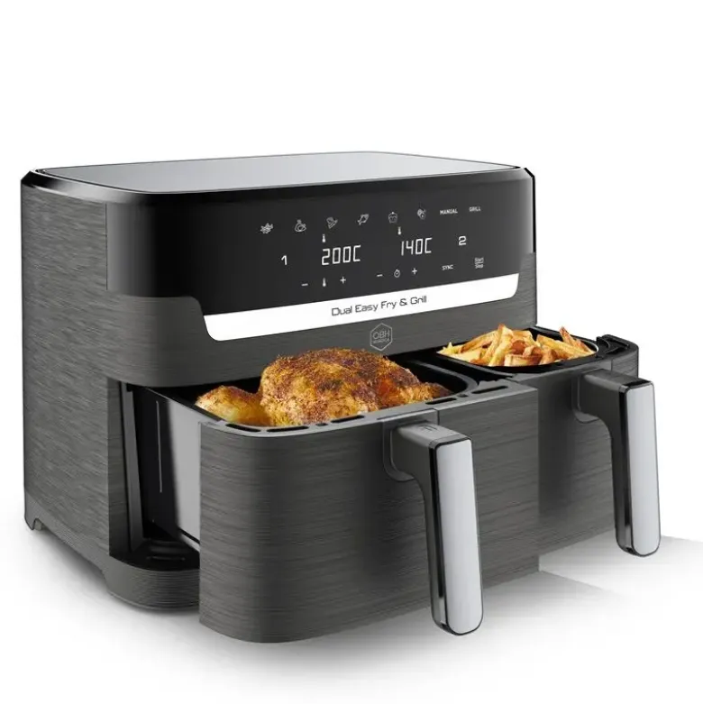 OBH Nordica Airfryer Dual Easy Fry & Grill Sort