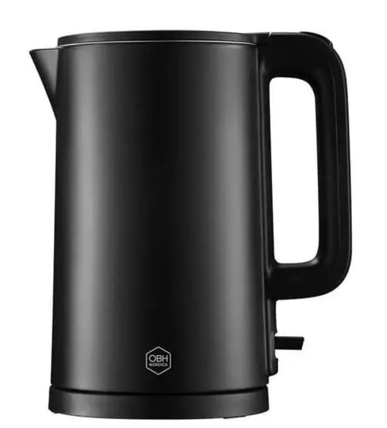 OBH Nordica elkedel Thermo Protect 1,5 L sort