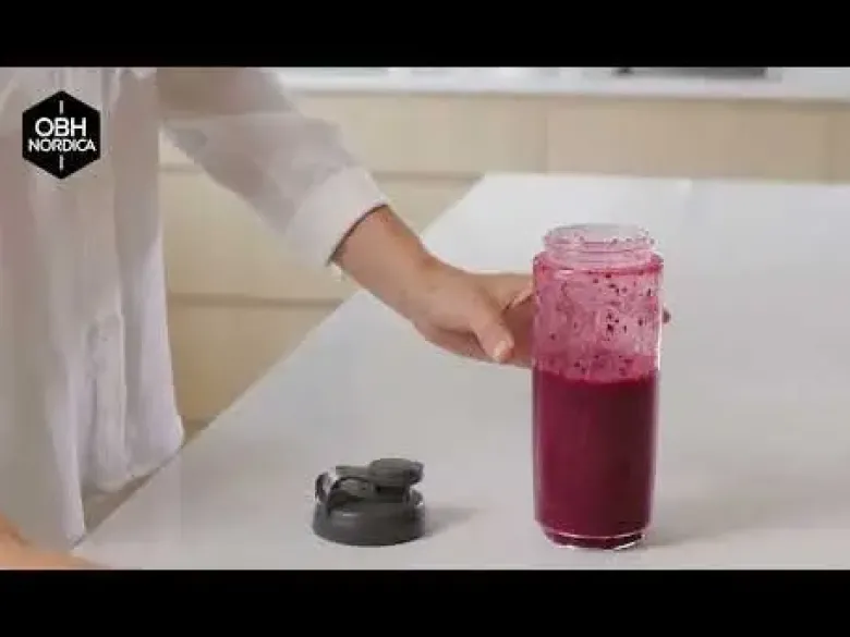 OBH Nordica smoothie blender Mix and Move 2 x 0,6l. 300 W