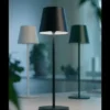 One Genopladelig bordlampe bronze