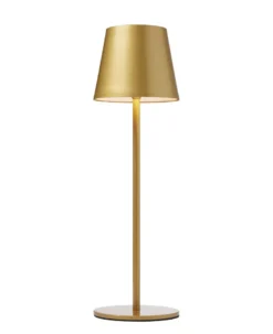 One Genopladelig bordlampe bronze