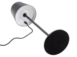 One Genopladelig bordlampe sort